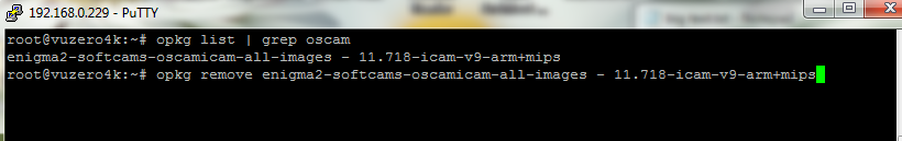 remove oscam